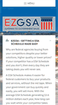Mobile Screenshot of ezgsa.com